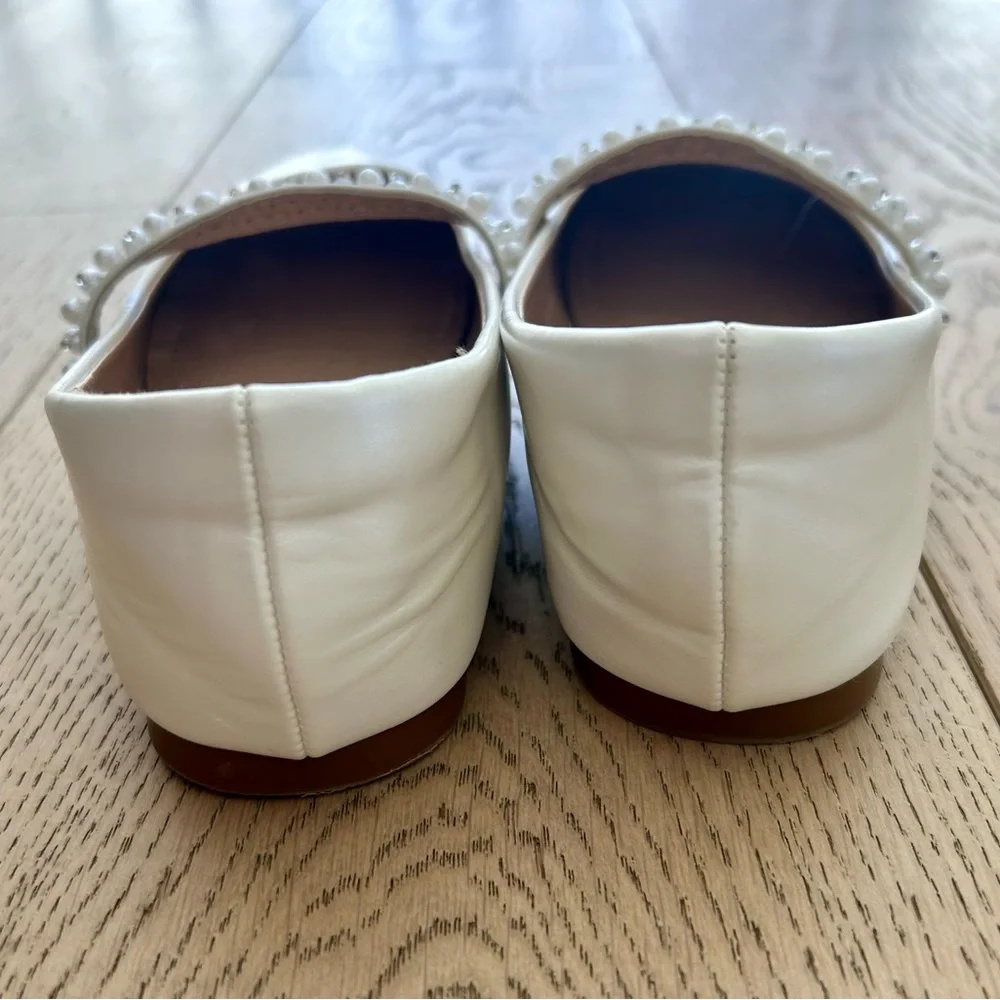 DREAM PAIRS Girls Big Kid Ivory Serena-100 Mary Jane Ballerina Flat Shoes Sz 2 - Picture 2 of 6